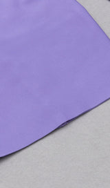 LONG SLEEVE LACE BANDAGE DRESS IN PURPLE DRESSES styleofcb