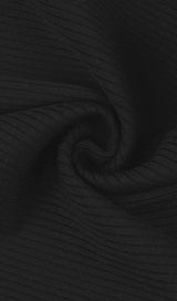 ASYMMETRIC BANDAGE MIDI DRESS IN BLACK Dresses styleofcb