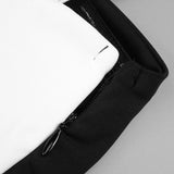 ASYMMETRIC OFF-THE-SHOULDER MAXI DRESS IN BLACK DRESS sis label