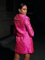 JACQUARD FLORAL BLAZER Outerwear Gloria Lanvin