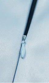 BABY BLUE CRYSTAL BOW MINI DRESS Dresses styleofcb