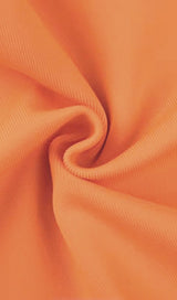 BANDAGE MAXI DRESS IN ORANGE Dresses styleofcb