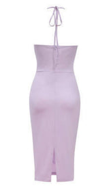 BANDAGE MIDI DRESS IN PURPLE Dresses styleofcb
