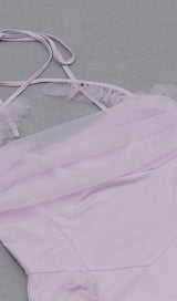 BANDAGE MIDI DRESS IN PURPLE Dresses styleofcb