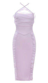 BANDAGE MIDI DRESS IN PURPLE Dresses styleofcb