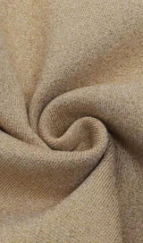 BANDAGE MINI DRESS IN BEIGE Dresses styleofcb