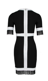 BANDAGE MINI DRESS IN BLACK Dresses styleofcb