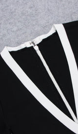 BANDAGE MINI DRESS IN BLACK Dresses styleofcb