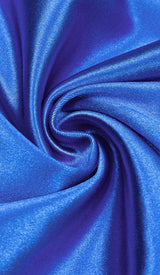 BANDEAU BODYCON MIDI DRESS IN BLUE DRESS STYLE OF CB