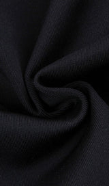 BLACK ONE-SIDE SLEEVED JUMPSUIT styleofcb