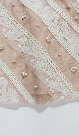 CAP SLEEVE FLORAL A-LINE MINI DRESS IN WHITE DRESS sis label