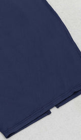 CORSET LACE MAXI DRESS IN NAVY BLUE DRESS STYLE OF CB