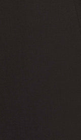 CRYSTAL TRIM BACK CUTOUT JACKET DRESS IN BLACK DRESS STYLE OF CB