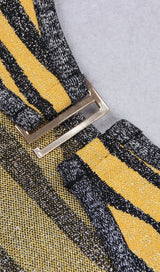 CUT OUT LEOPARD KNIT MAXI DRESS Dresses styleofcb