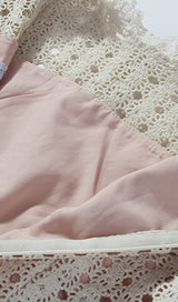 CUTOUT MOCK NECK SLIM MIDI DRESS IN WHITE DRESS sis label