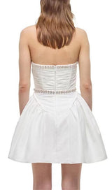 DIAMOND CHAIN DRESS IN WHITE Dresses styleofcb
