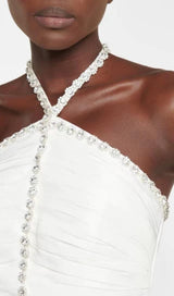 DIAMOND CHAIN DRESS IN WHITE Dresses styleofcb