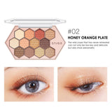 12 COLORS SHIMMER MATTE LONG-LASTING WATERPROOF EYE SHADOW blingmyfriend
