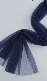 FEATHER SEQUIN MIDI DRESS IN PURPLE DRESS STYLE OF CB