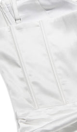 FISHBONE MIDI DRESS IN WHITE Dresses styleofcb