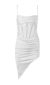 FISHBONE MIDI DRESS IN WHITE Dresses styleofcb XS WHITE