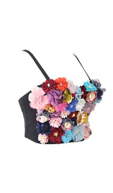 FLORAL CORSET TOP styleofcb