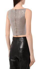 FLORAL CYCSTAL EMBELLISHED SUIT IN METALLIC SILVER DRESS styleofcbdress