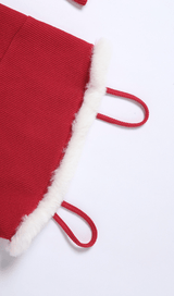 Fashion fleece suspender dress styleofcb