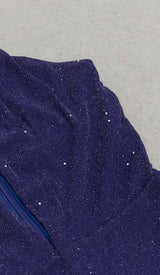 HALTER NECK BACKLESS FLARE LEG JUMPSUIT DRESS sis label