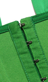 HALTER TOPS IN GREEN Shirts & Tops styleofcb