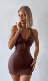 Hollow leather skirt. styleofcb