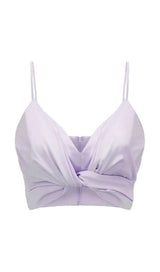 TIE STRAPPY TOP IN PURPLE styleofcb