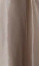 LACE STITCHED SATIN MAXI DRESS IN WHITE styleofcb