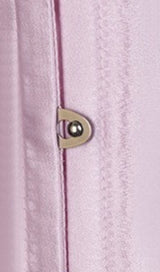 LACE-UP LONG PUFF SLEEVE CROSET TOP styleofcb