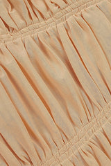 NUDE STRAPPY SEQUINS EMBELLISHED MESH MIDI DRESS Dresses Oh CICI