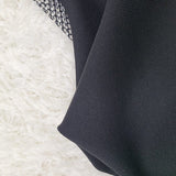 FISHING NET IRON DRILL BANDAGE DRESS styleofcb