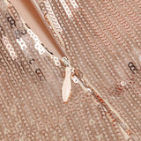 STRAPLESS SEQUIN MAXI DRESS Dresses Oh CICI