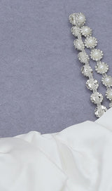 OFF SHOULDER MINI DRESS IN WHITE Dresses styleofcb