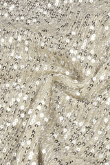 ONE-SHOULDER SEQUINS CUT OUT SPLIT MAXI DRESS Sequins Dress Oh CICI