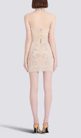 PEARL EMBROIDERED TWO PIECE SET IN IVORY DRESS STYLE OF CB