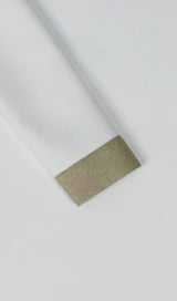 PLUNGE BANDAGE MINI DRESS IN WHITE Dresses styleofcb