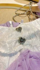 ROSE EMBELLISHED MINI DRESS IN LILAC DRESS STYLE OF CB