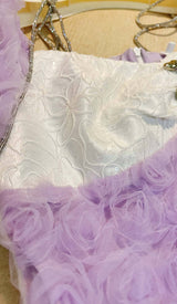 ROSE EMBELLISHED MINI DRESS IN LILAC DRESS STYLE OF CB