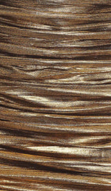 RUCHED METALLIC MIDI DRESS IN GOLD DRESS STYLE OF CB