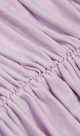 RUCHED OFF-SHOULDER MINI DRESS IN ILAC DRESS STYLE OF CB