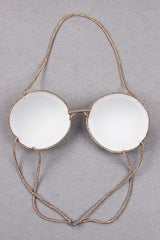 RHINESTONE EMBELLISHED SILK BRA TOP IN GOLD TOPS & SKIRTS styleofcb