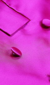 SATIN BLAZER SUIT IN PINK styleofcb