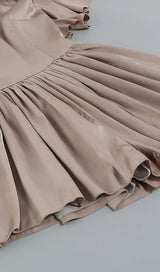 SATIN ONE SHOULDER RUCHED BODYSUIT Clothing styleofcb