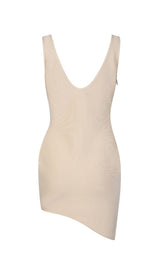 SEQUIN ASYMMETRIC BANDAGE MINI DRESS Dresses styleofcb