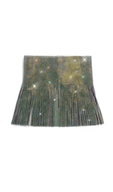 SEQUIN CRYSTAL MINI SKIRT Mini Skirts styleofcb